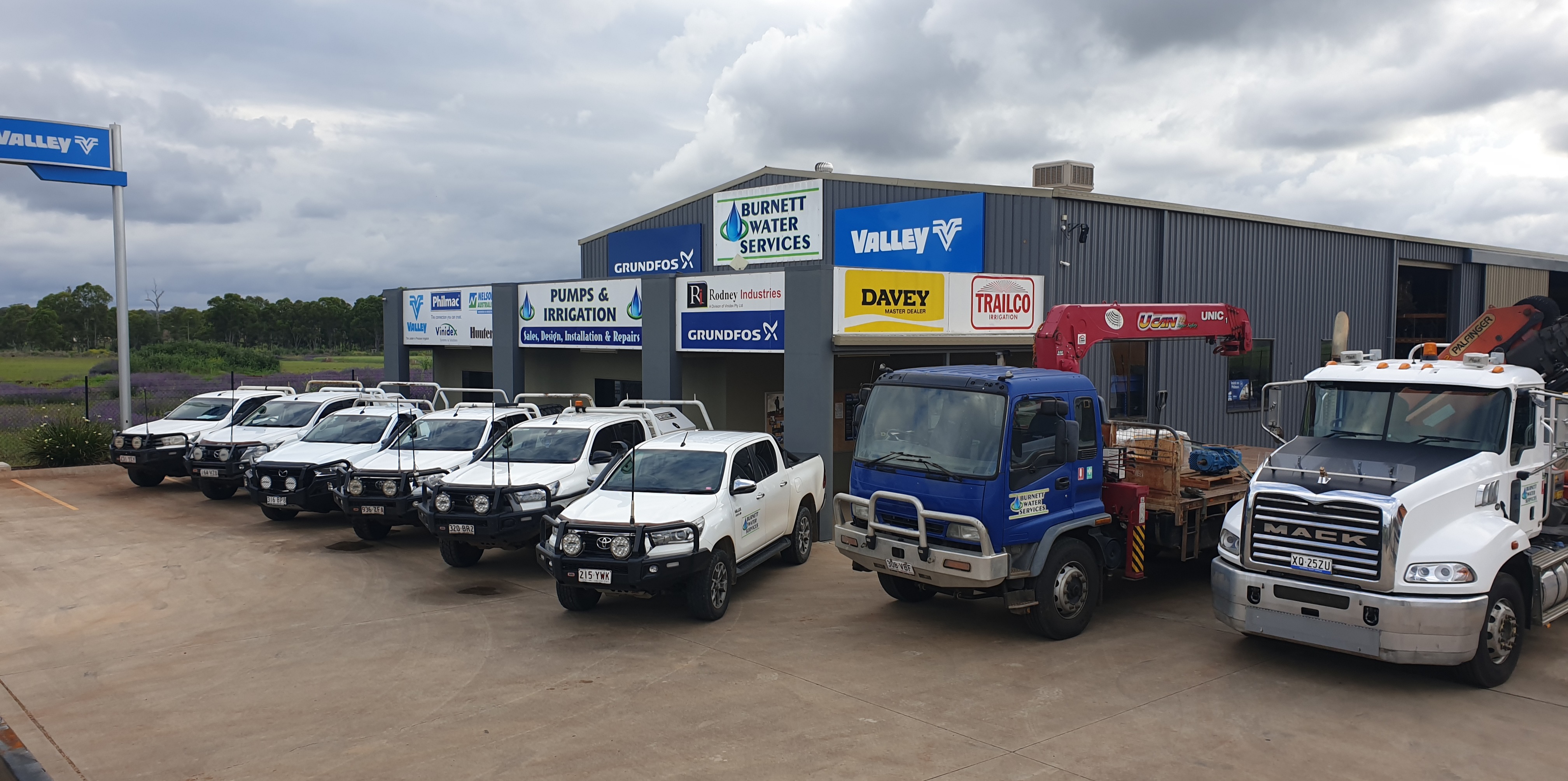 Burnett Water services Fleet